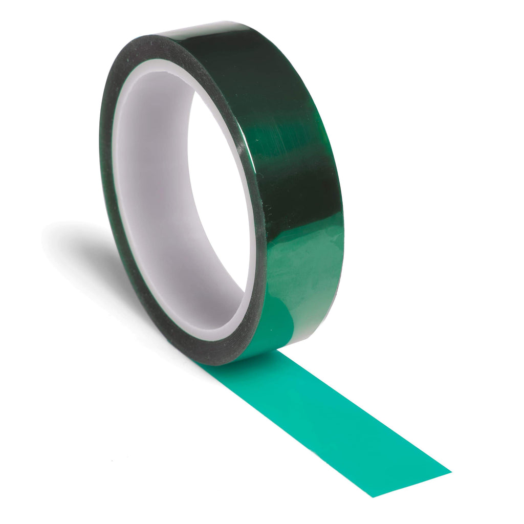 2 inch x 72 yds - High Temperature Polyester Green Masking Tape